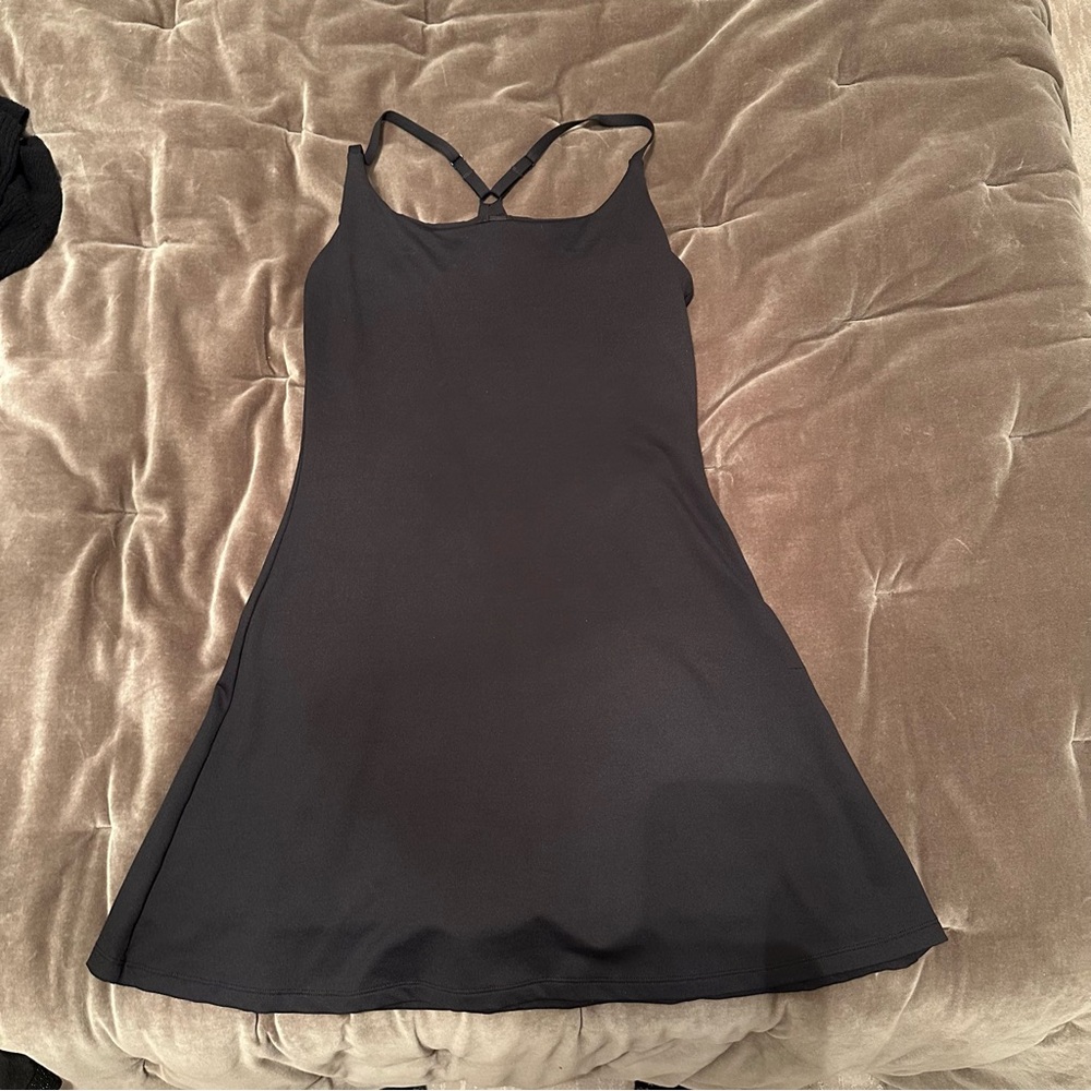 NWOT Outdoor Voices Exercise Dress, Black, M